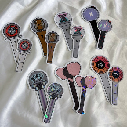 Lightstick Sticker Set