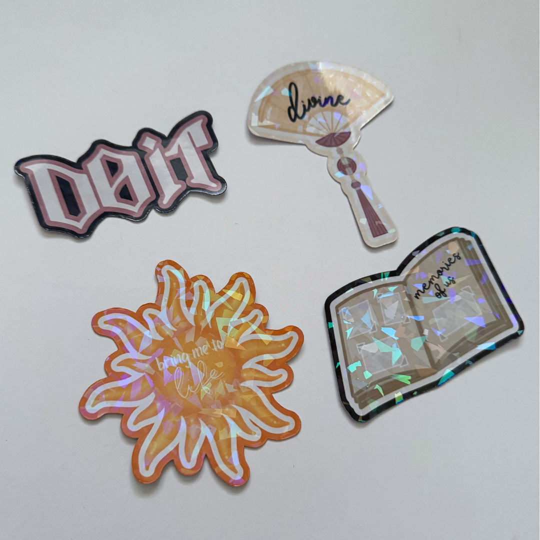 Stray Kids DO IT Holographic Stickers