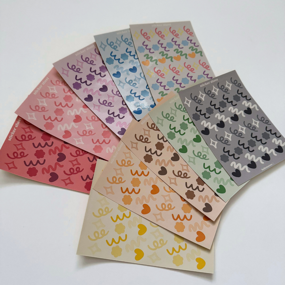 Polco Deco Sticker Sheet