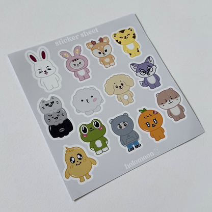 Miniteen Sticker Sheet