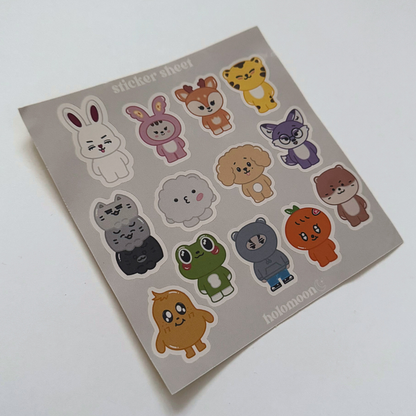 Miniteen Polco Deco Sticker Sheet