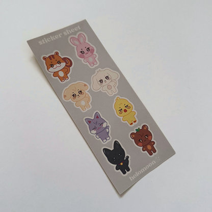 Aniteez Polco Deco Sticker Sheet