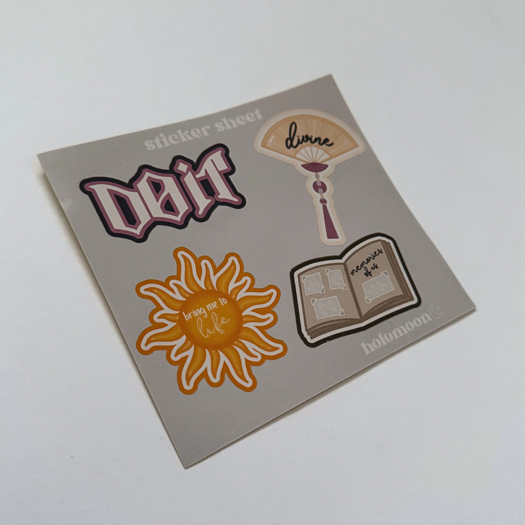 Stray Kids DO IT Polco Deco Sticker Sheet