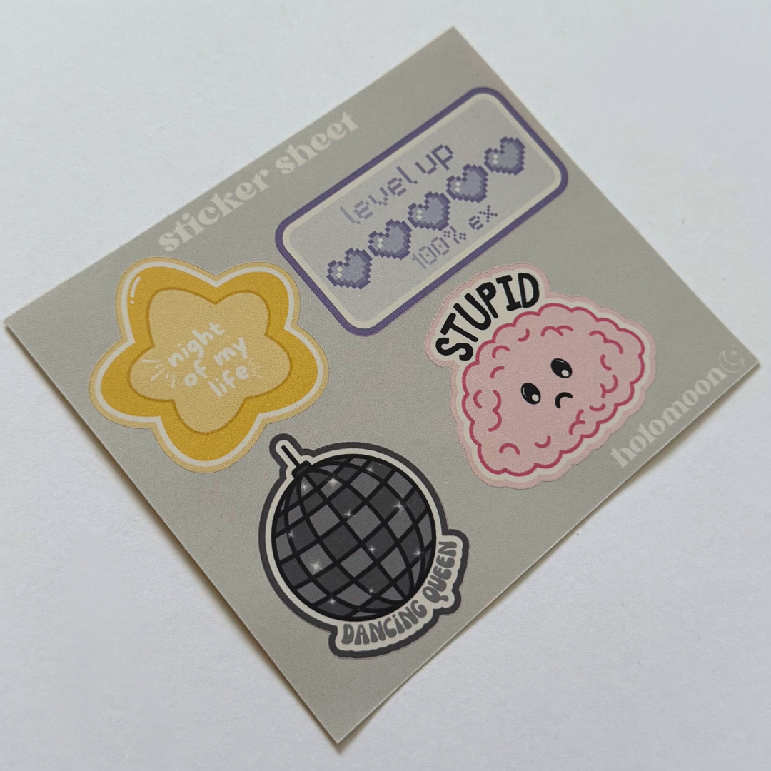 P1Harmony EX Polco Deco Sticker Sheet