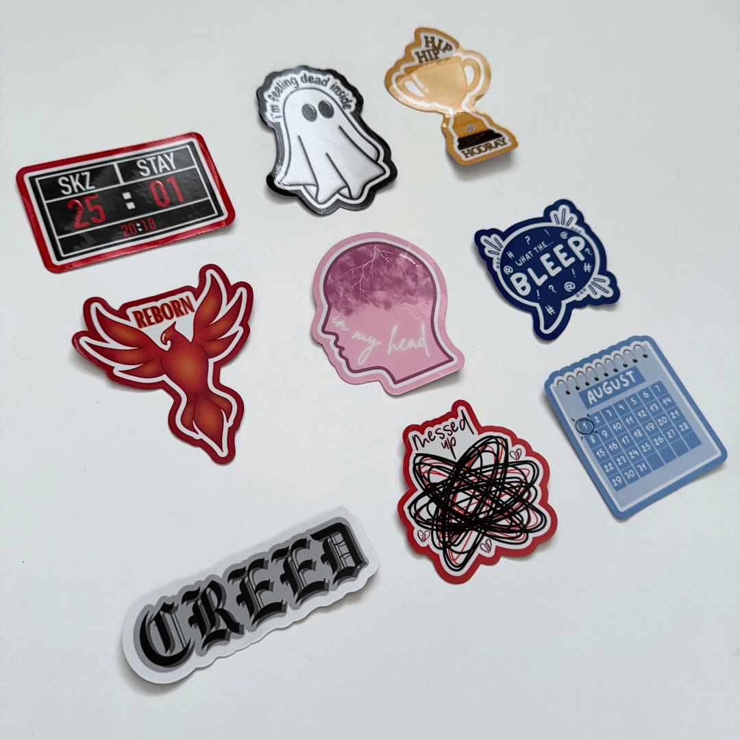 Stray Kids Karma Glossy Stickers