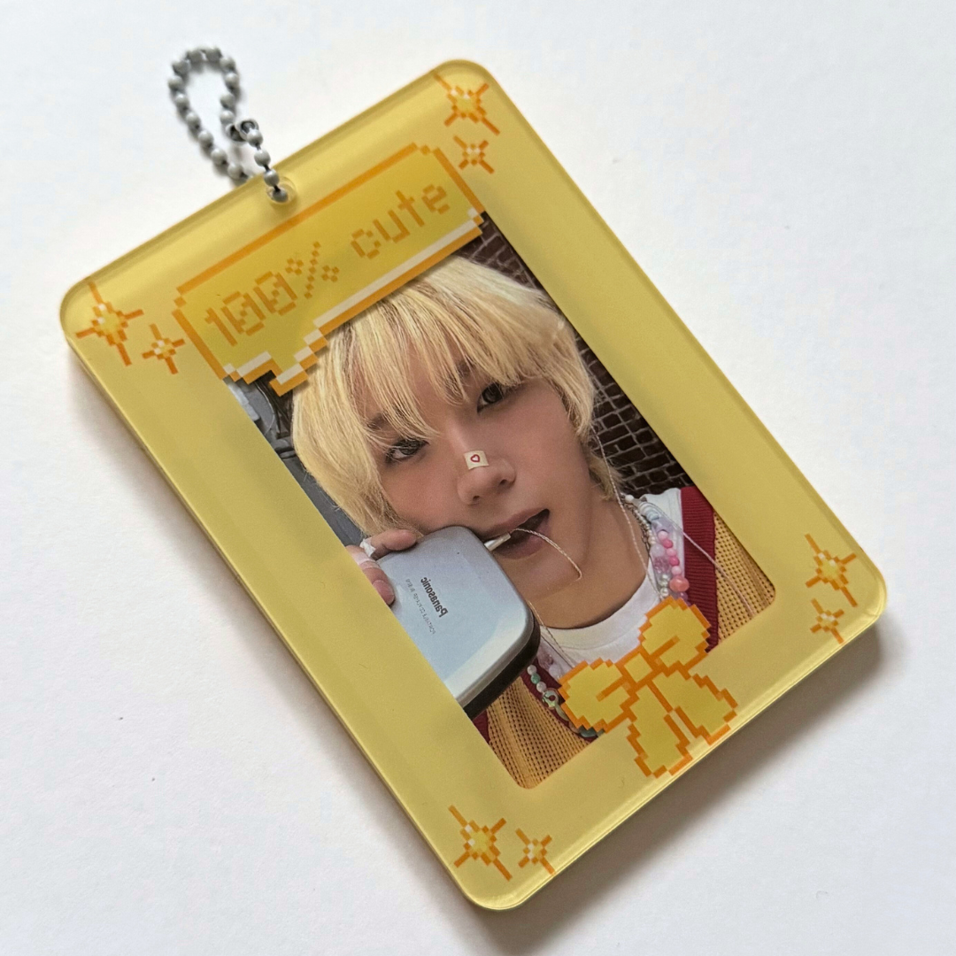 100% Cute Photocard Holder