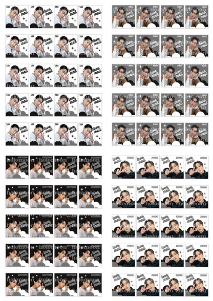 Ateez Love Mail Stickers Digital Download