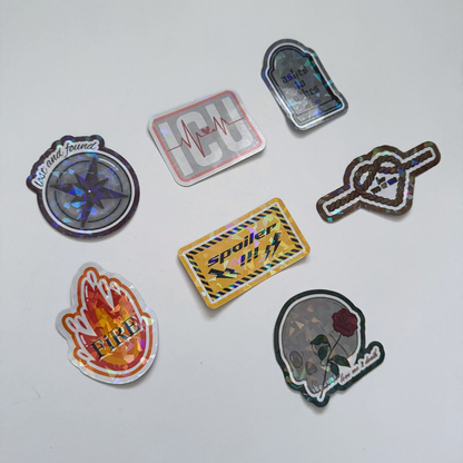 Xdinary Heroes LXVE TO DEATH Holographic Stickers
