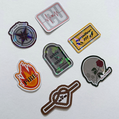 Xdinary Heroes Lxve To Death Mini Holographic Sticker Set
