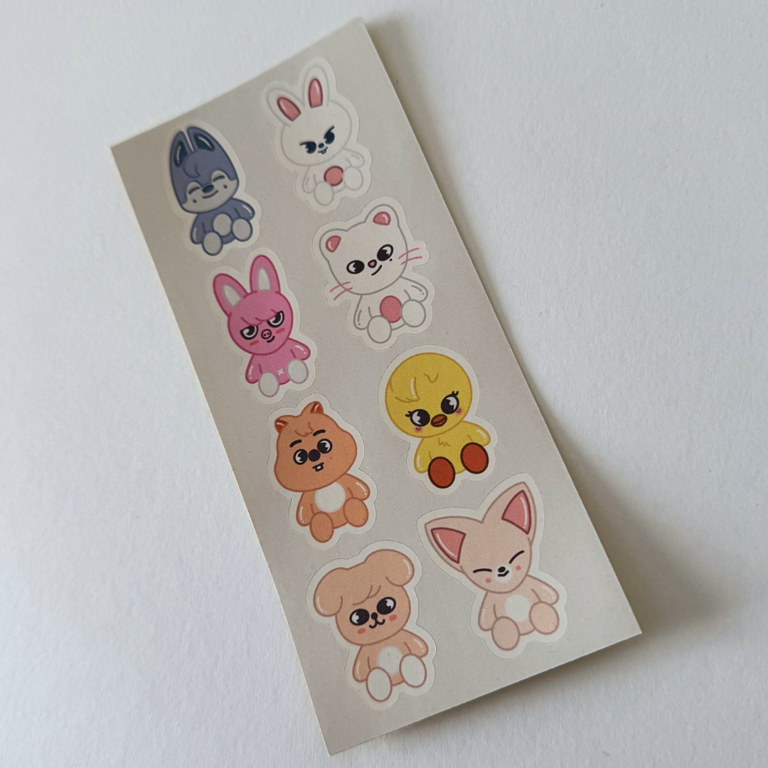 SKZOO Polco Deco Sticker Sheet