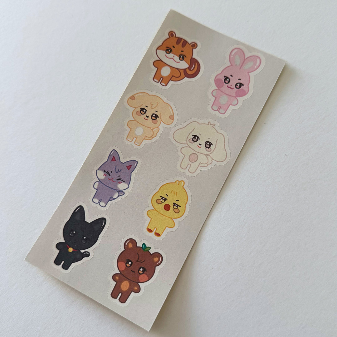 Aniteez Polco Deco Sticker Sheet