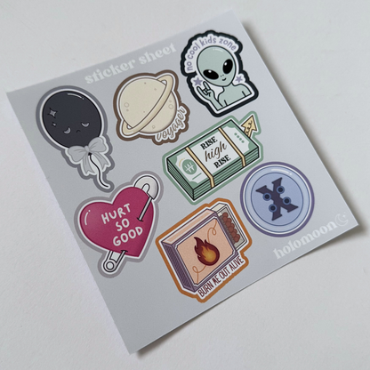 Xdinary Heroes DEAD AND Sticker Sheet