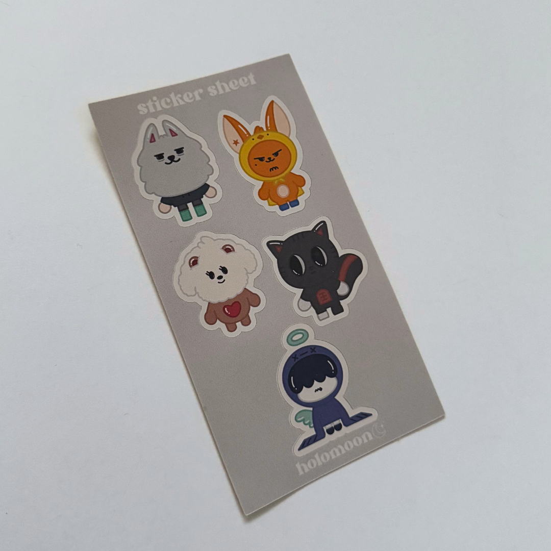 Ppulabtu Polco Deco Sticker Sheet