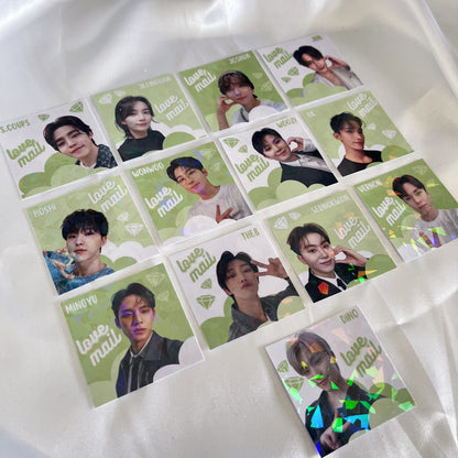 Seventeen Love Mail Stickers - Holographic (15 pack)