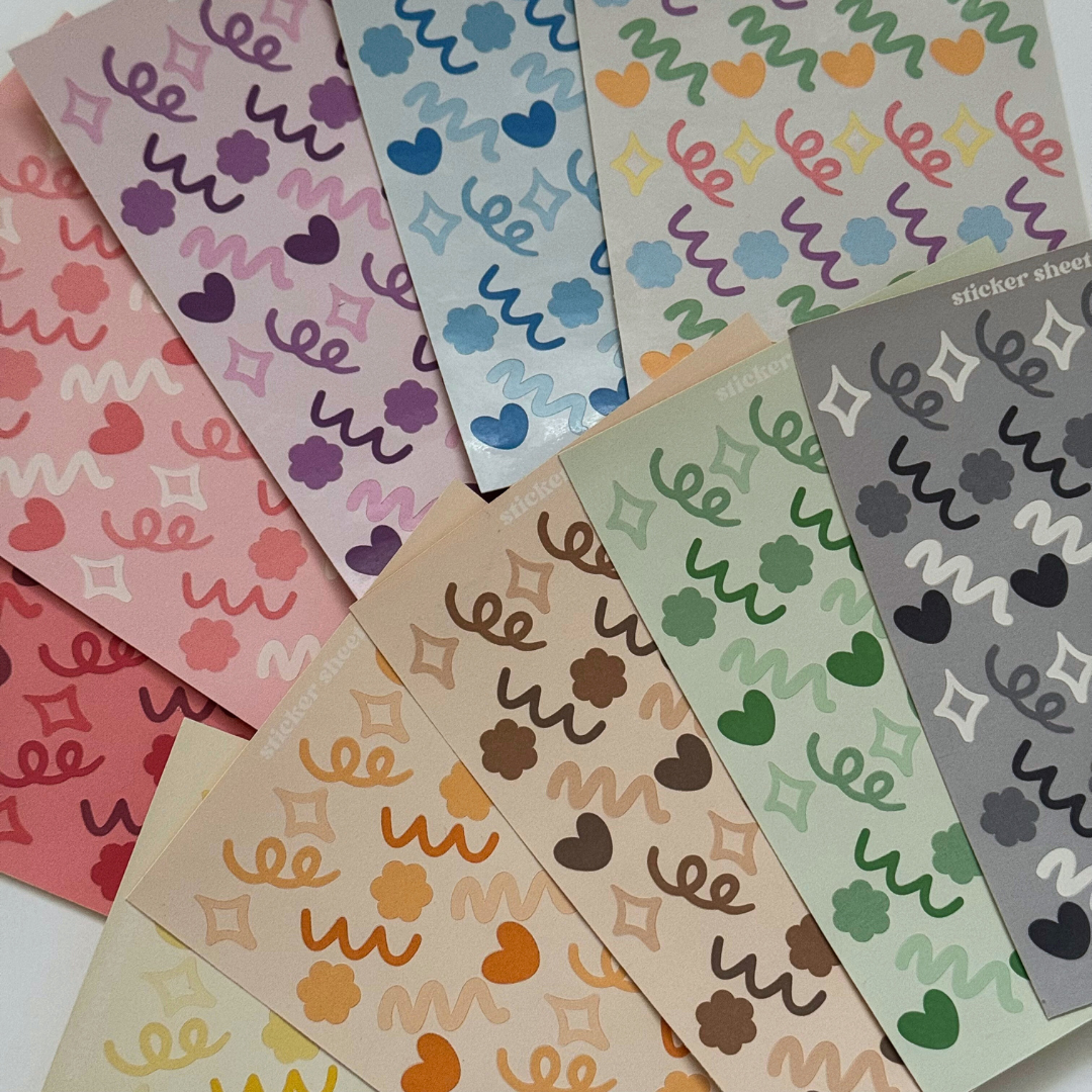 Polco Deco Sticker Sheet