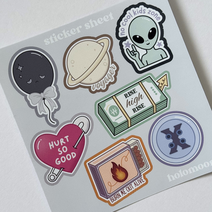 Xdinary Heroes DEAD AND Sticker Sheet