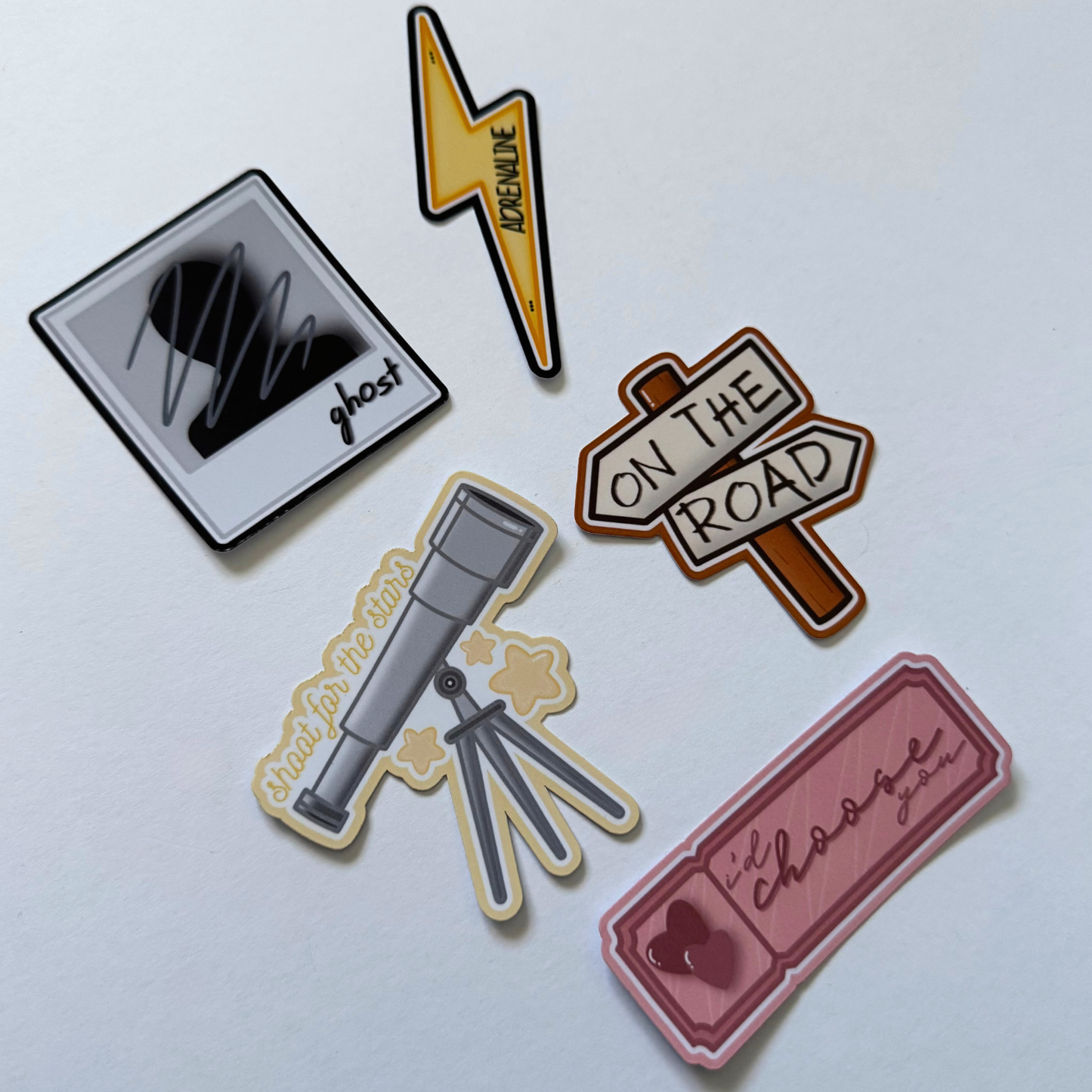 Ateez Golden Hour Part 4 Glossy Stickers