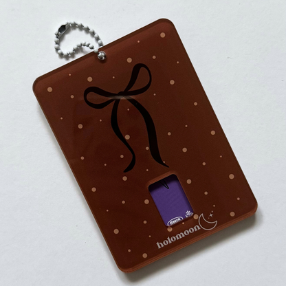 Teddy Bear Polka Dot Photocard Holder