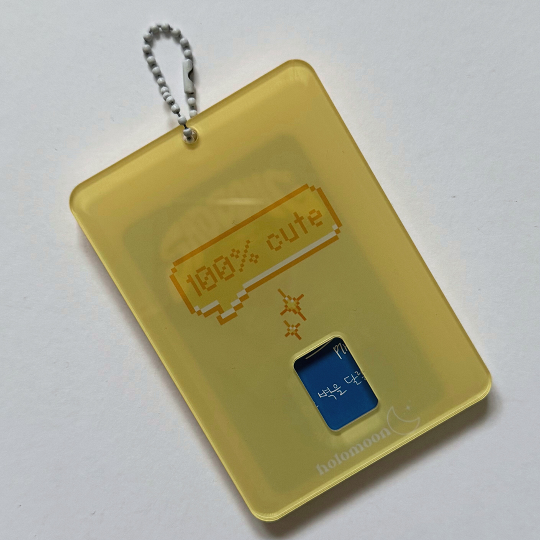 100% Cute Photocard Holder