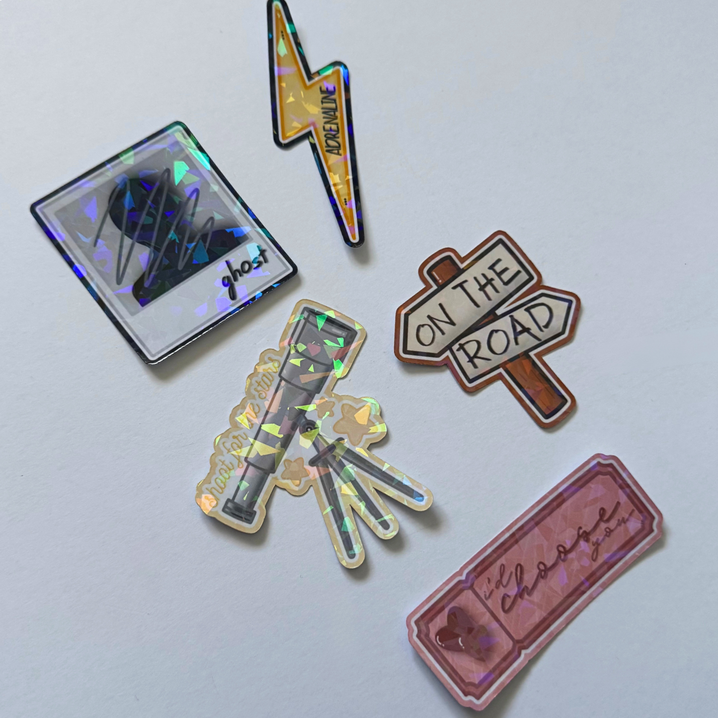 Ateez Golden Hour Part 4 Holographic Stickers
