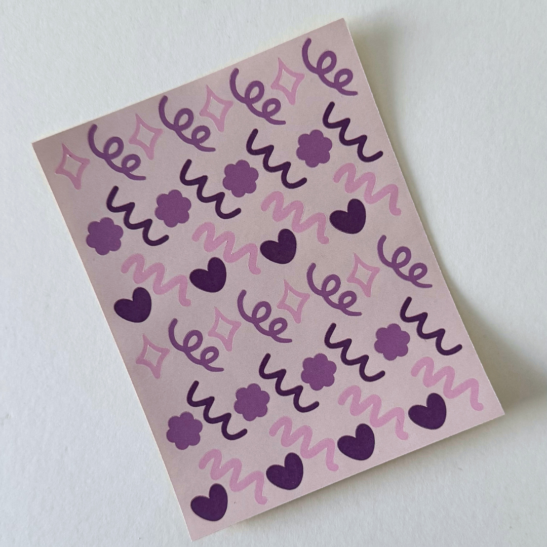 Polco Deco Sticker Sheet