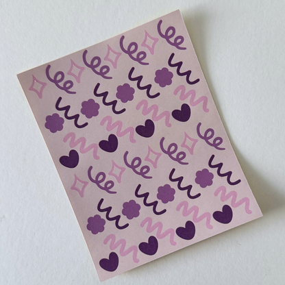 Polco Deco Sticker Sheet