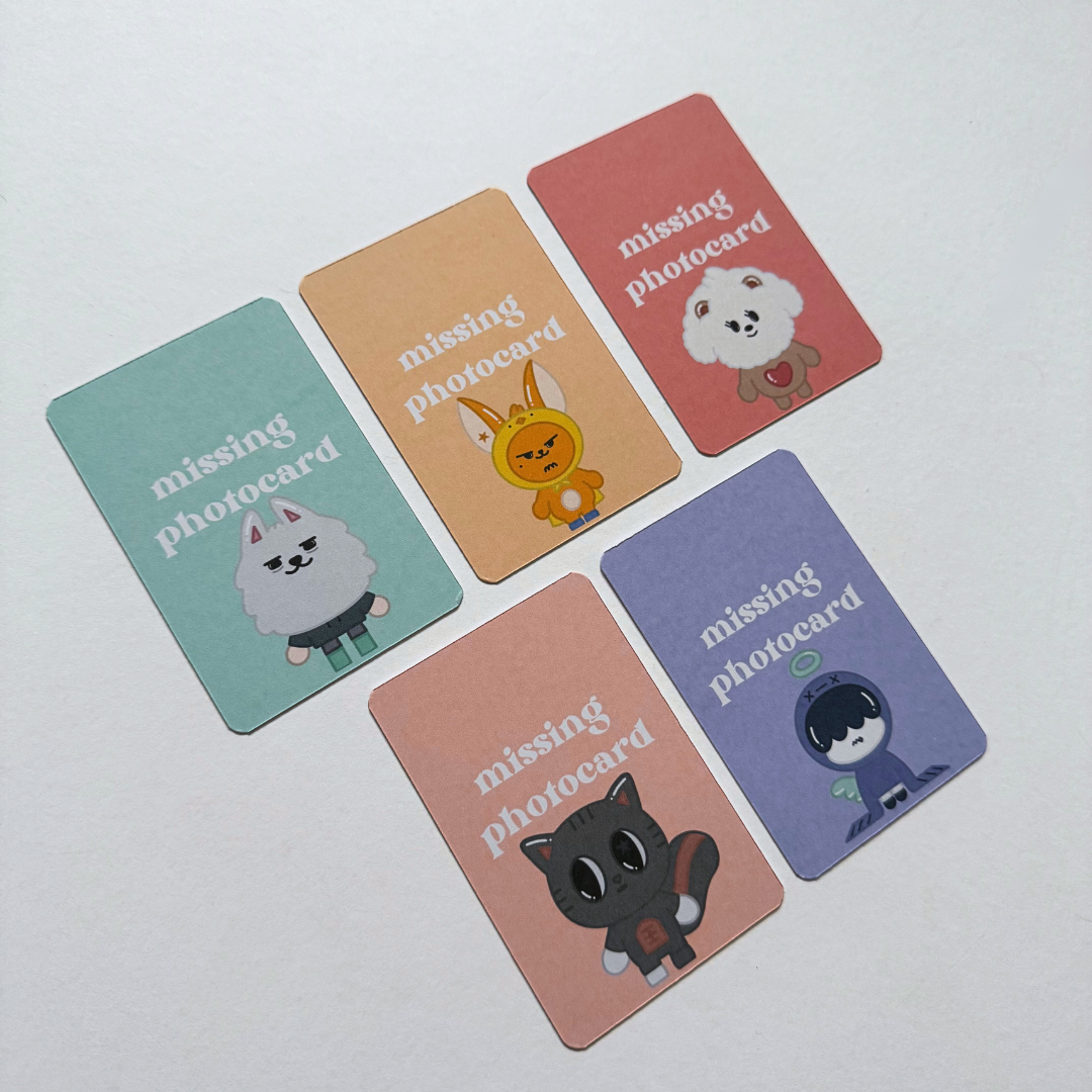 Ppulbatu Missing Photocard Binder Fillers (10 Pack)