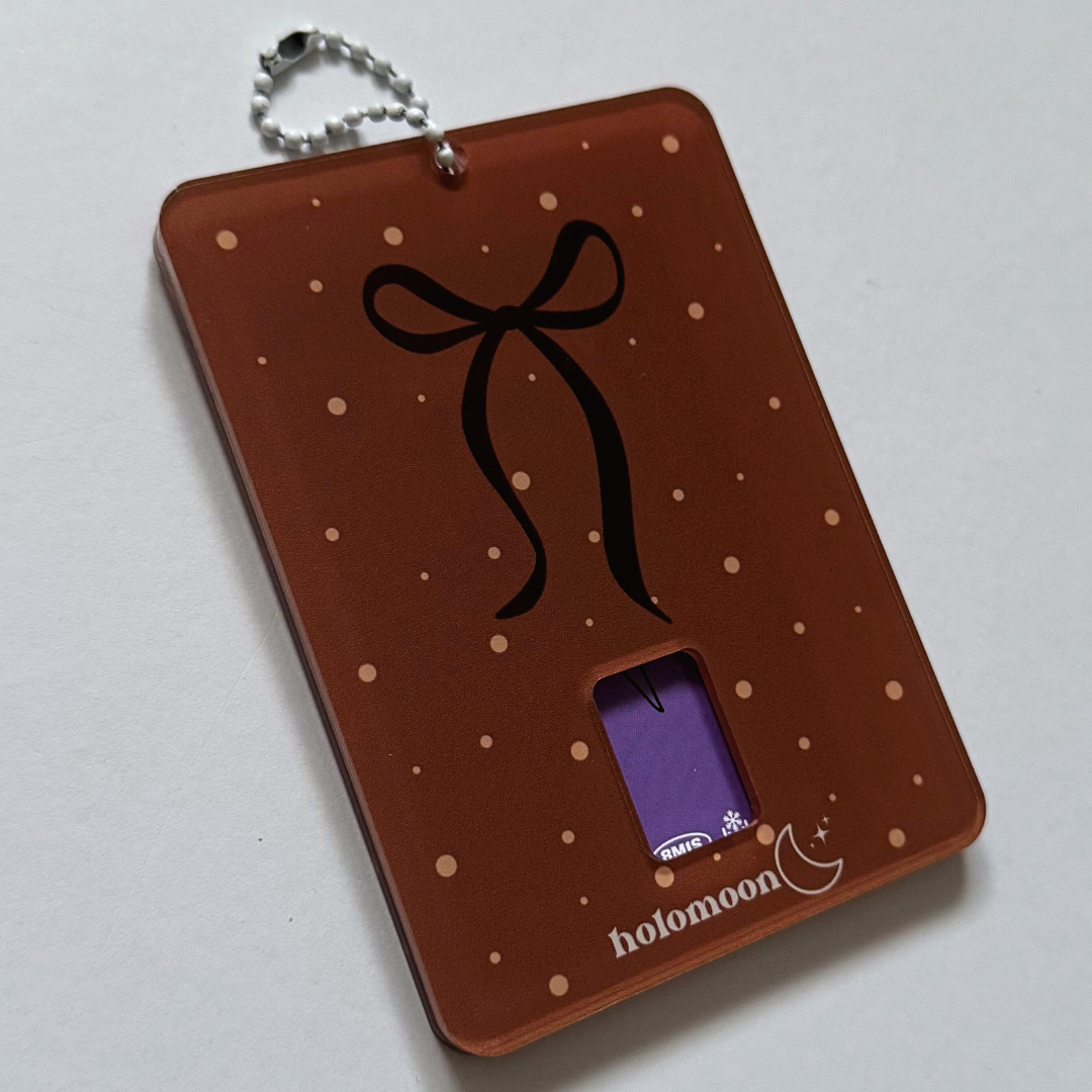 Teddy Bear Polka Dot Photocard Holder