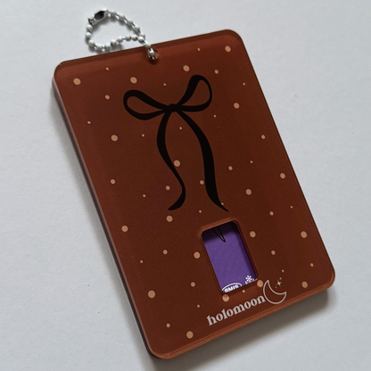 Teddy Bear Polka Dot Photocard Holder