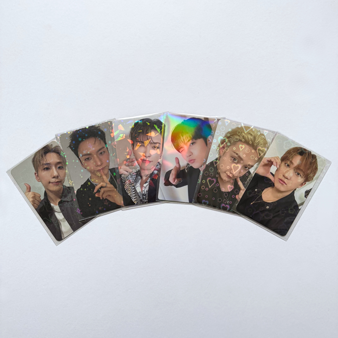 Holographic Star Photocard Sleeves (25 pack)