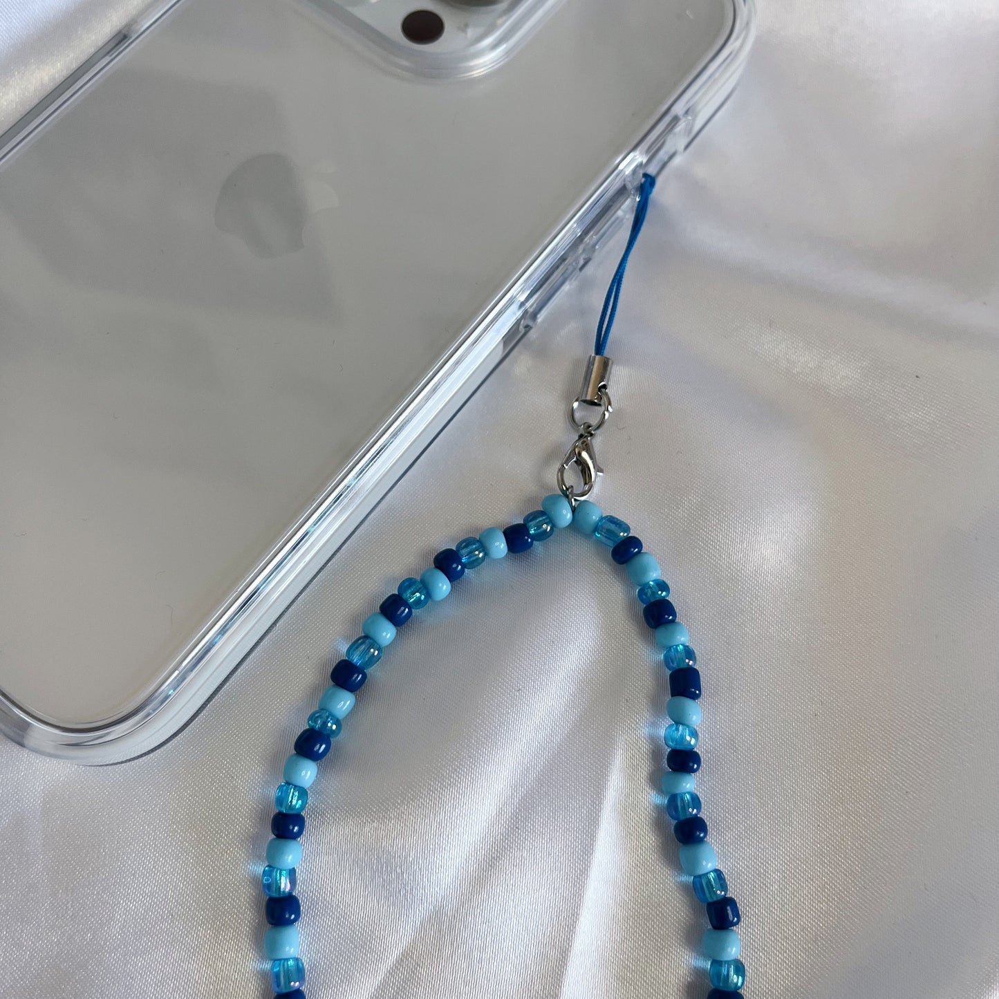 Custom Beaded Charm - Blue