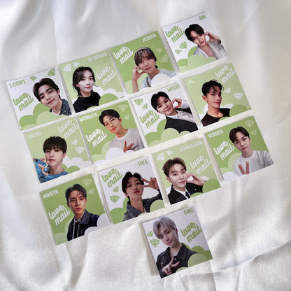 Seventeen Love Mail Stickers - Glossy (15 pack)