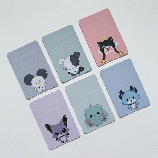 Xdinary Monsters Writable Binder Fillers (10 Pack)