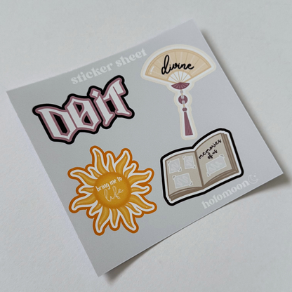 Stray Kids DO IT Sticker Sheet