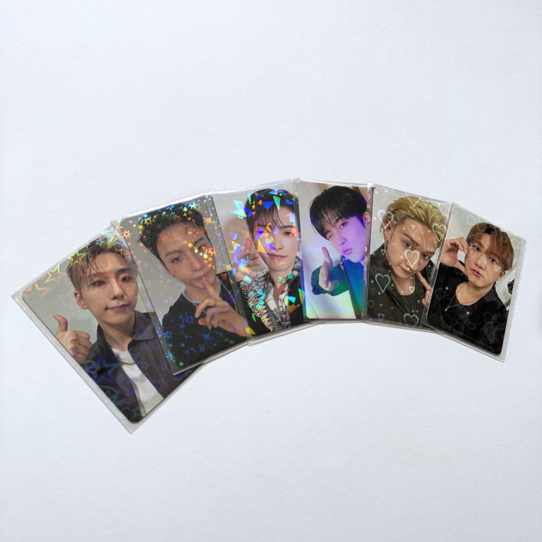 Holographic Star Photocard Sleeves (25 pack)