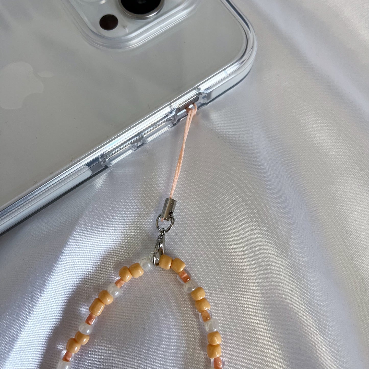 Custom Beaded Charm - Peach Nude