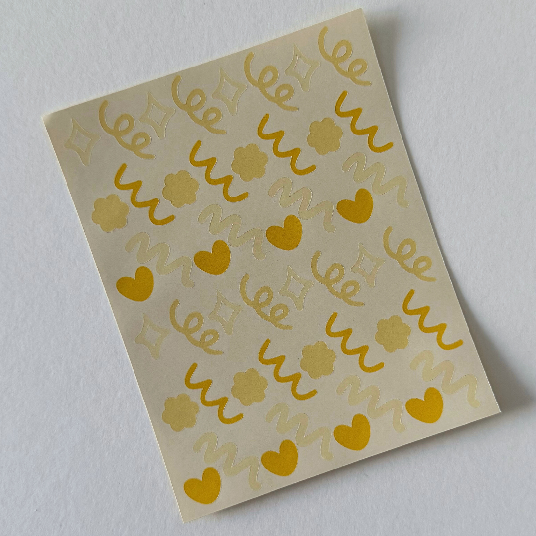 Polco Deco Sticker Sheet