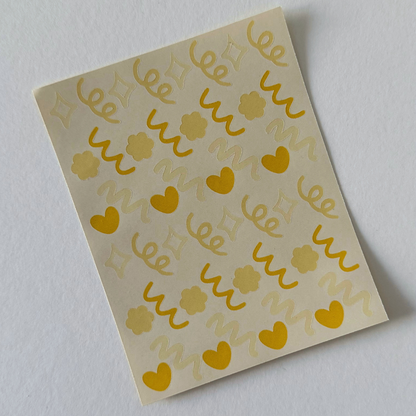 Polco Deco Sticker Sheet