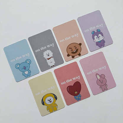 BT21 On The Way Binder Fillers (10 Pack)