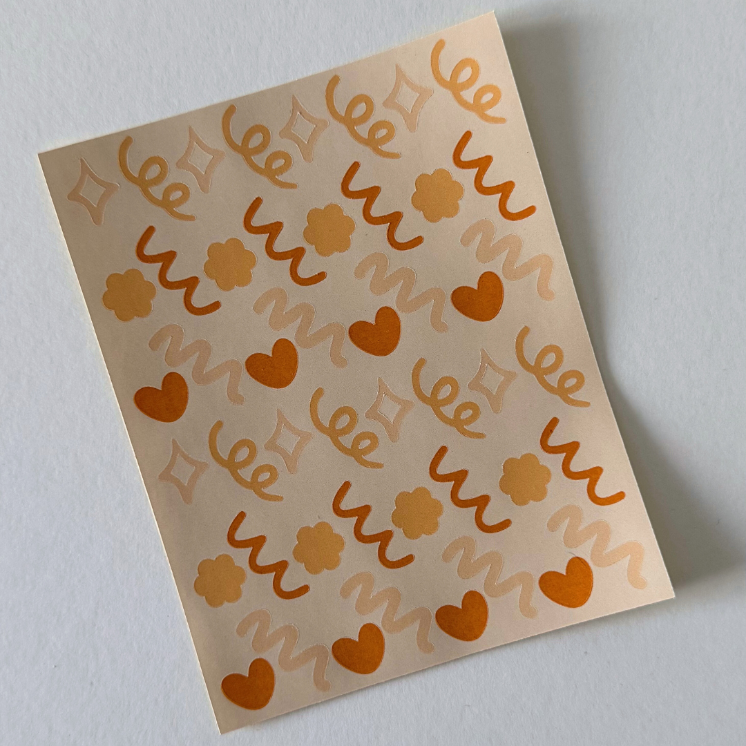 Polco Deco Sticker Sheet