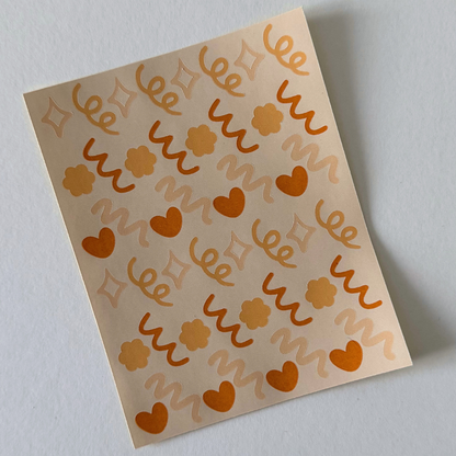 Polco Deco Sticker Sheet