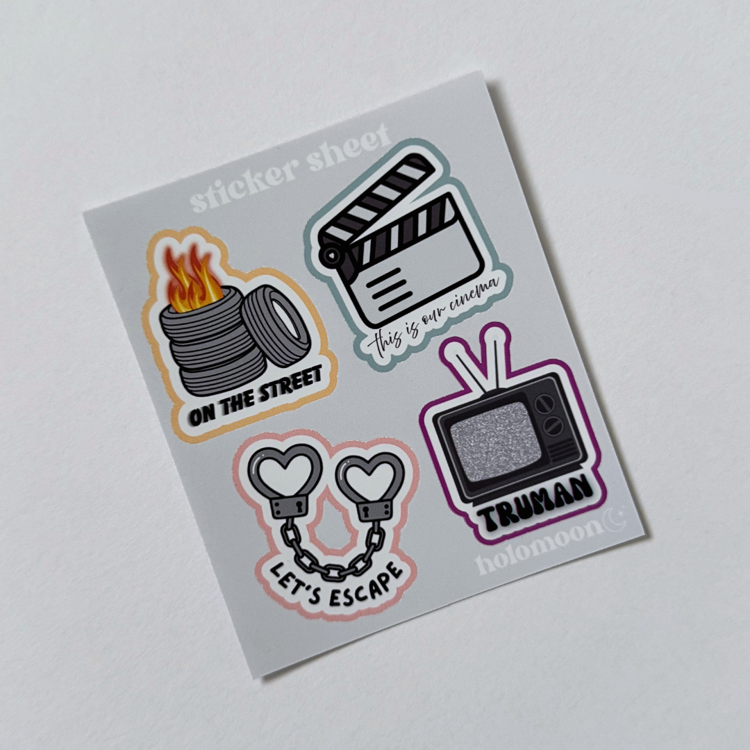 Stray Kids Dominate Sticker Sheet