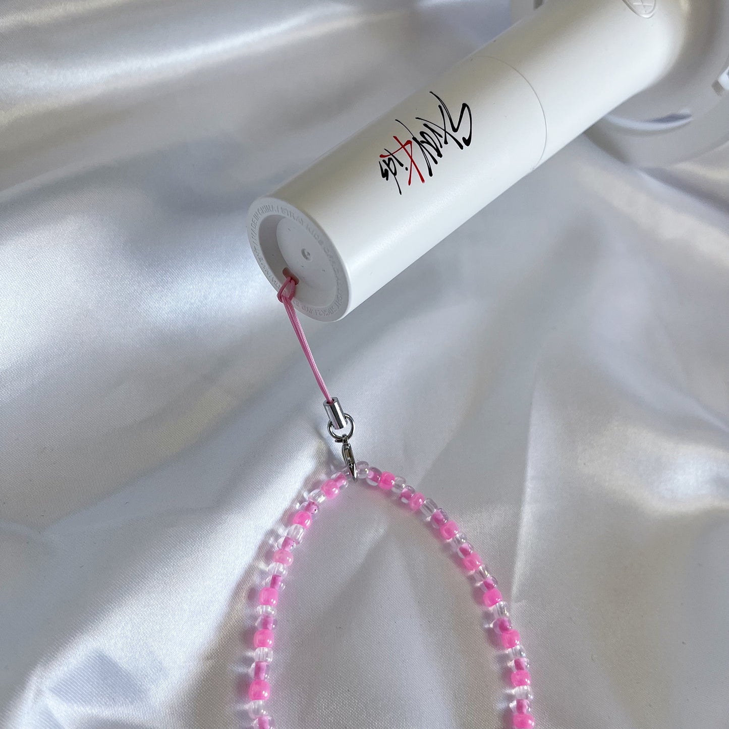 Custom Beaded Charm - Pink