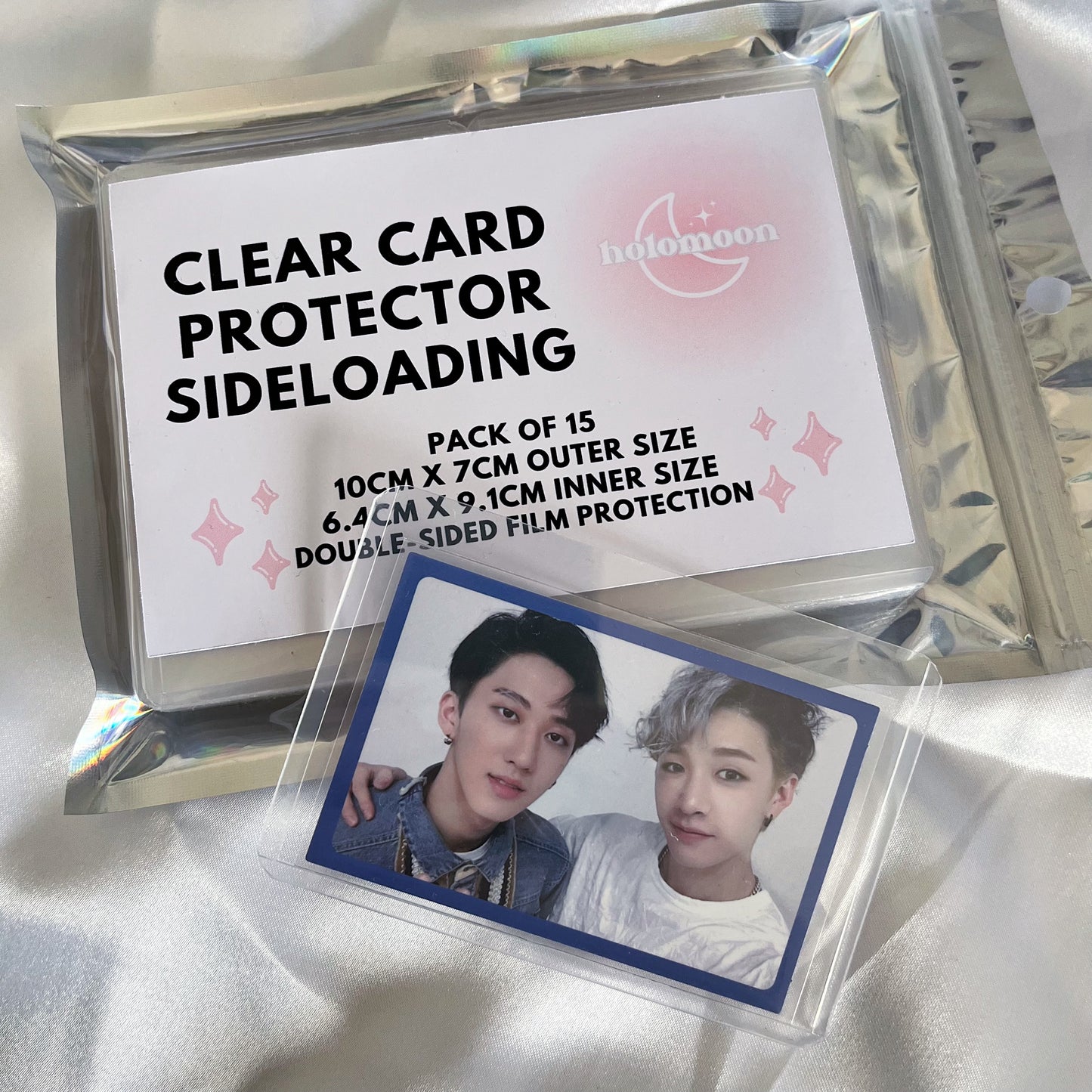 Clear Card Protector - Sideloading (15 Pack)