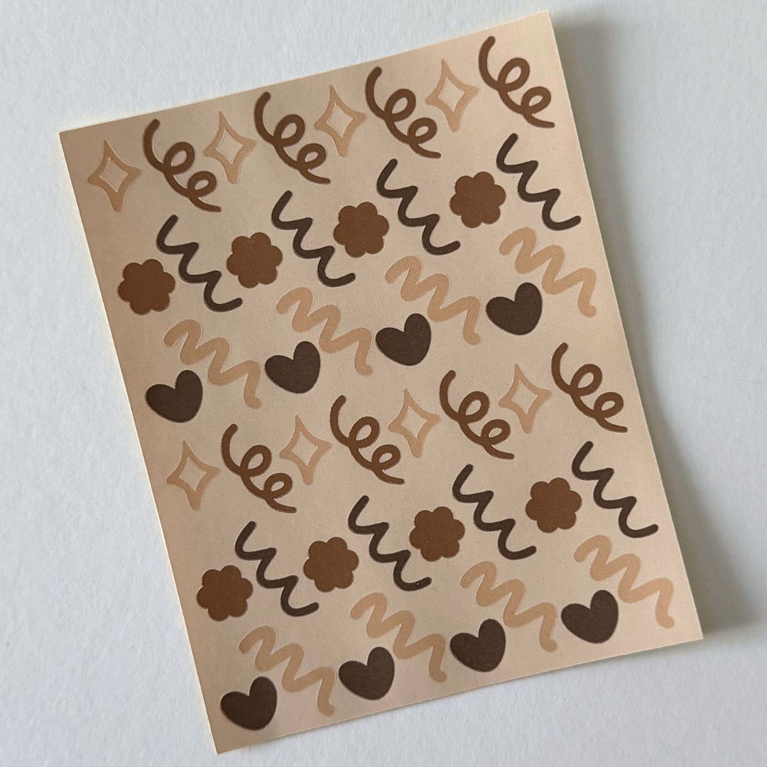 Polco Deco Sticker Sheet