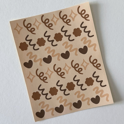 Polco Deco Sticker Sheet