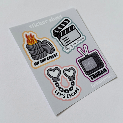 Stray Kids Dominate Sticker Sheet