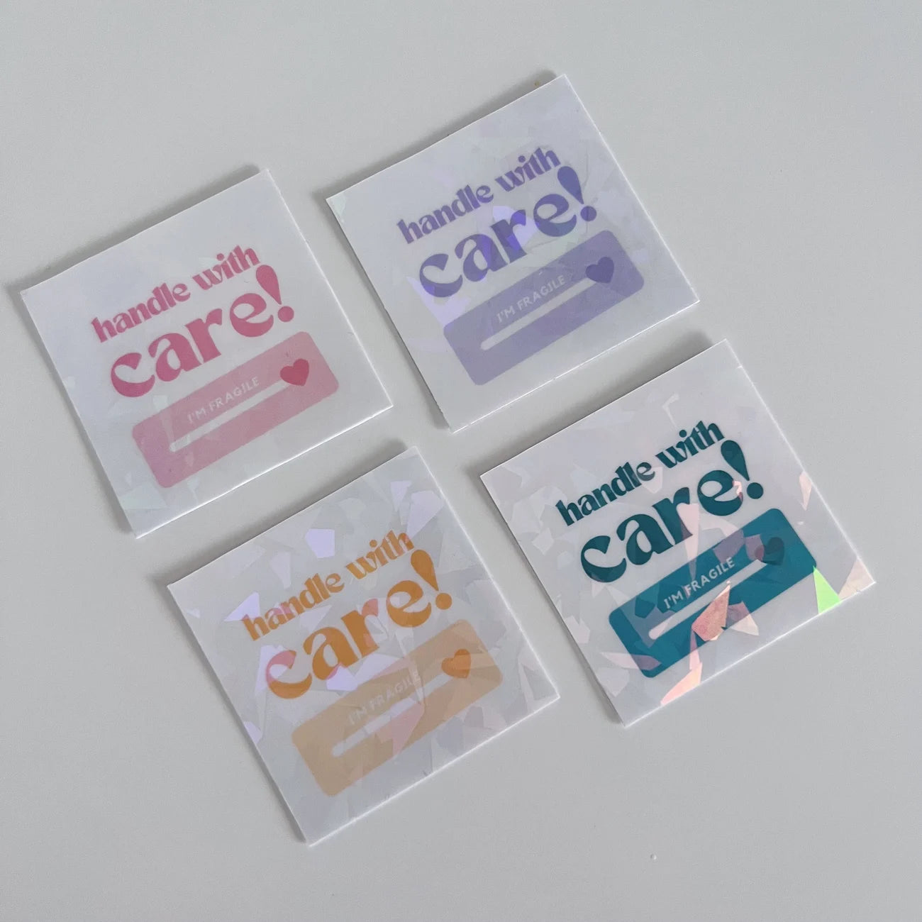 Handle With Care Stickers (10 pack)