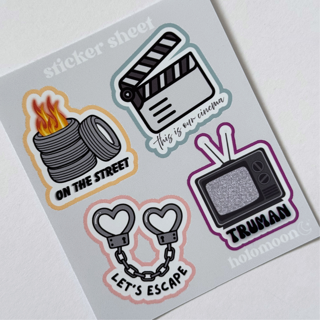 Stray Kids Dominate Sticker Sheet