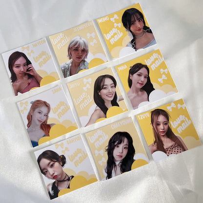 Twice Love Mail Stickers - Glossy (10 pack)